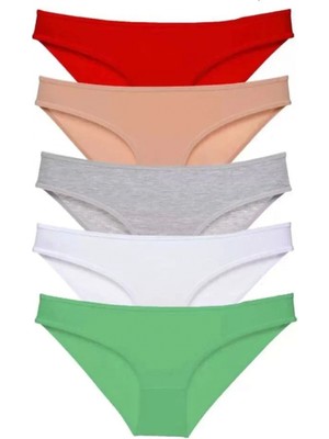 Hace Bazaar 5 Adet Süper Eko Set Likralı Kadın Slip Külot 524