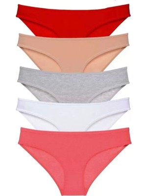 Hace Bazaar 5 Adet Süper Eko Set Likralı Kadın Slip Külot 525