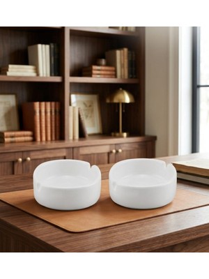 Porland Por Land Porselen Premium Küllük – Şık ve Modern Tasarım 2'li Set 10 cm