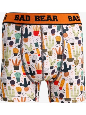 Bad Bear Cactus Erkek Beyaz Boxer 21.01.03.003
