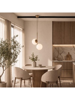 Apliqa Malibu 2 Li Eskitme Modern Genç Odası Mutfak Salon Avize