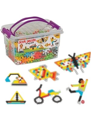 HBG Markt Mey Ithalat® 500 Parça Çiçek Puzzle Kutusu