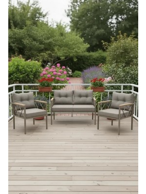 Safir Cappuccino Profil 2+1+1 Balkon-Bahçe-Kafe- Çay Seti-Koltuk Takımı-Oturma Grubu-Ofis Koltuğu