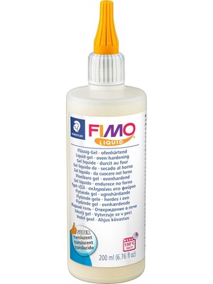 Kazan Hobi Staedtler 8051-00 Fimo Sıvı, Dekoratif Sıvı Jel, 200 ml Şişe