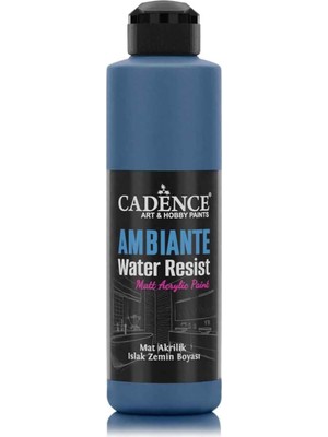 Kazan Hobi Cadence Ambıente Islak Zemin Boyası Aw-10 Okyanus 250ML + Katalizör 10GR