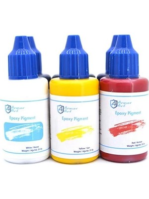 Kazan Hobi Epoksi Opak Pigment 6lı Set