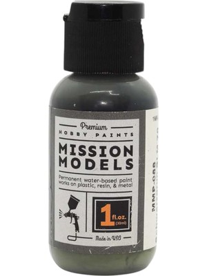 Kazan Hobi Mission Models MMP-088 Schwarzgrun Rlm 70 Akrilik Boya 1 Oz (30ML)