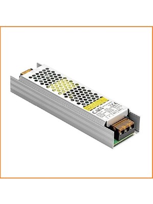 Cata Ct-2560 12,5 Amper Adaptör Klemensli Şerit Led Trafosu 150W Slim Model