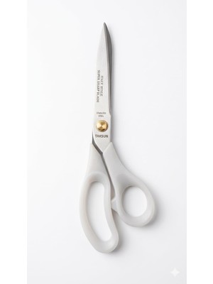 Kazan Hobi Taksun GL682 9.5 Inç (24 Cm) Italyan Tarzı Profesyonel Makas – Ultra Keskin Paslanmaz Çelik, Altın Vida Detaylı Büyük Boy Terzi, Kumaş, Deri, Kağıt ve Çok Amaçlı Kesici Makas