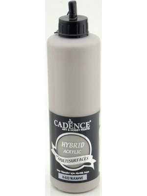 Kazan Hobi Cadence Hybrid Multisurface Akrilik Boya 500 Ml. H-022 M.kahve