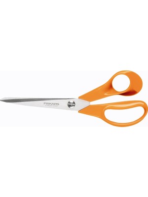 Kazan Hobi Fiskars El Sanatları, Dikiş ve Ofis Işleri Için Evrensel Makas, Klasik, Uzunluk: 21 Cm, Sağ Elini Kullananlar Için, Turuncu, 1005148