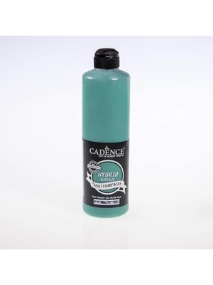 Kazan Hobi Cadence Hybrid Multisurface Akrilik Boya 500 Ml. H-111 Kraliyet Yeşili