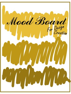 Kazan Hobi Mood Board For Design Creation: Modern Blank Templates /for Interior Designers Architects Artists Size: 8" x 11" /100 Pages