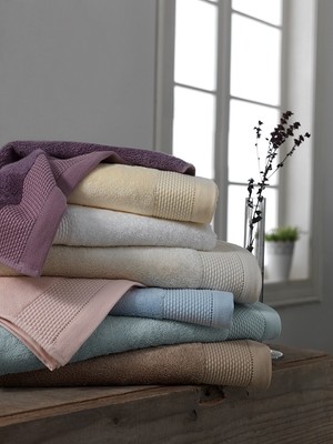 Soft cotton created by gökhan Bambu Havlu 2'li Set