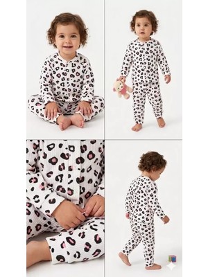 Baby 6-24 Ay Boydan Çıtçıtlı Penye Bebek Pijaması Baby Najmaddin