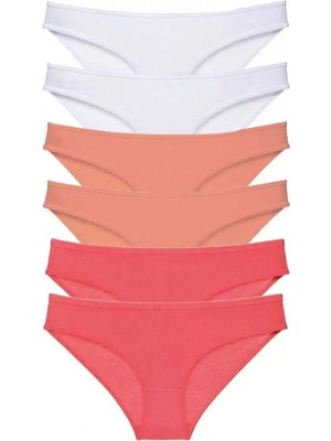 Hace Bazaar 6 Adet Süper Eko Set Likralı Kadın Slip Külot 551