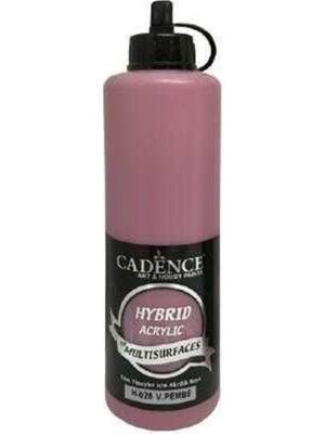 Kazan Hobi Cadence Hybrid Multisurface Akrilik Boya 500 Ml. H-028 V.pembe