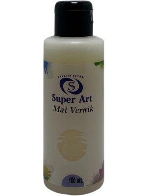Kazan Hobi Superart Su Bazlı Vernik Mat 100 ml