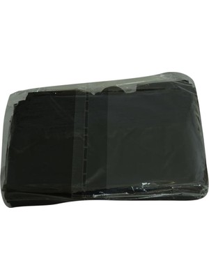 Kazan Hobi Küçük Boy Atlet Geri Dönüşüm Granül Çanta Poşet 40X25 cm Kalın Siyah 1000 gr 1 Paket