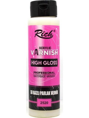 Kazan Hobi Rich Hıgh Gloss Subazlı Parlak Vernik 500 cc