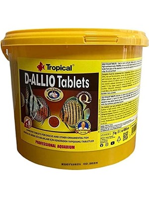 Kazan Hobi Tropical D-Allio Plus Tablet 100 Adet Kovadan Bölme