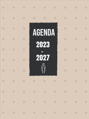 Kazan Hobi Agenda Sur 5 Ans De 2023 À 2027: Planificateur Journalier De Janvier 2023 À Décembre 2027 Pour Femmes