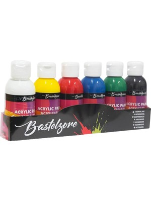 Kazan Hobi Südor Kırtasiye 1955 Akrilik Tüp Set 6X75 ml
