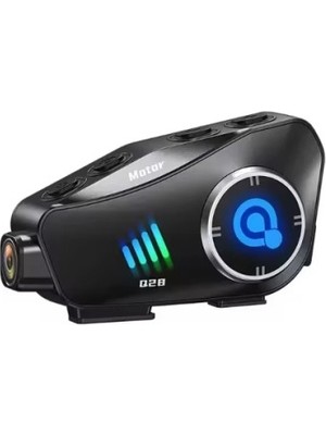 Ett Q28 Kameralı Motosiklet Kask Kulaklığı