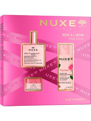 Kazan Hobi Floral Çiçeksi Ikonik Set - Rose À L'ınfini Hediye Seti - Pink Fever