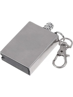 Emin Zippo Benziniyle Çalışan Sonsuz Metal Kibrit &amp; Anahtarlık Emin Najmaddin