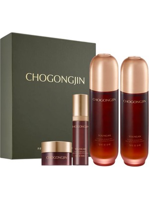 Kazan Hobi Mıssha Total Yaşlanma Karşıtı Bakım Sunan Kırışıklık ve Sarkma Karşıtı Set Chogongjın Youngan Skin Care Set