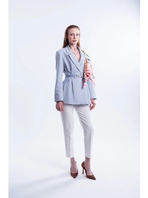 Serenity Blazer Şal Detaylı Ceket