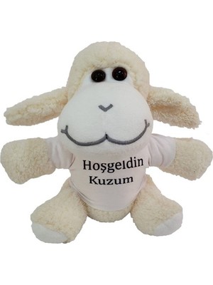 Emin Hoşgeldin Kuzum Tişörtlü Peluş Kuzu Emin Najmaddin