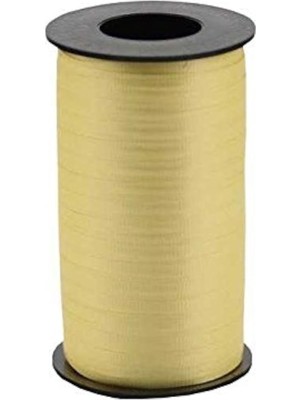 Kazan Hobi Berwick 1 610 Offray Splendorette Kıvrımlı Kıvırma Şerit, 3/16 Inç G x 500 Yd, Pastel Sarı