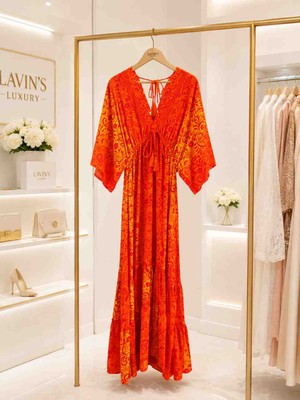Lavin’s Luxury 🌸 Lavin Efil Efil Paisley Elbise