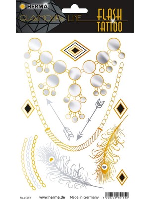 Kazan Hobi Herma Glamour Line Flash Tattoo Elmas