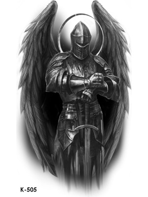 Kazan Hobi Bearpear Watchmen Geçici Şovalye Dövmesi Knight Tattoo