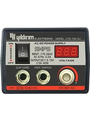Kazan Hobi Yka Dövme Makinası Adaptörü 0-15 Volt Ayarlı