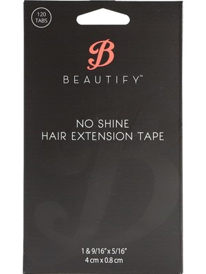 Kazan Hobi Walker Tape No Shine Tape Tabs Hair Extension - Bant Kaynak Bandı 1 & 9/16'' x 5/16'' (4 cm x 0,8 Cm) 120 Adet