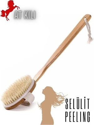 At Kılı Kuru Islak Selülit Peeling Fırçası ( Lisinya )