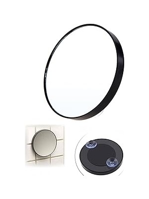 Kazan Hobi Buffer® 10X Büyüteçli Vantuzlu Pratik Kullanışlı Makyaj Lens Traş Aynası
