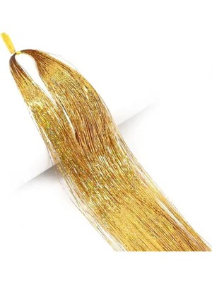 Kazan Hobi Hair Tinsel Saç Simi - HT19 Sarı