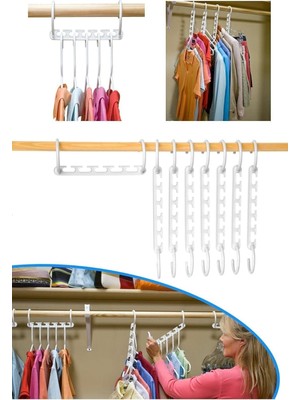 Kazan Hobi Askı Sihirbazı Wonder Hanger 8li