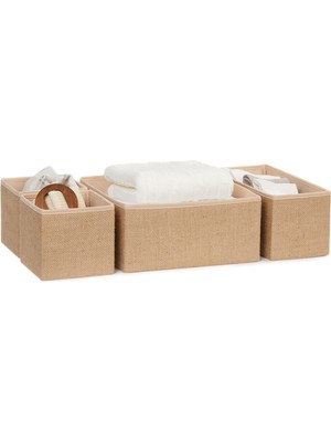 Kazan Hobi Ocean Home Textile Jüt Çekmece Içi Organizer Set