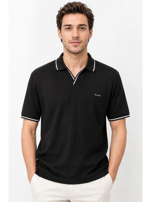Classics Men Gewer Slim Fit Erkek Polo Yaka Tişört  7754