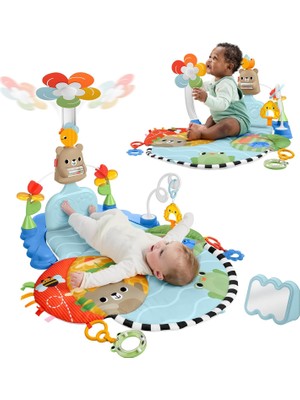 Kazan Hobi Fisher-Price 3'ü 1 Arada Duyusal Gelişim Jimnastik Merkezi HYR60