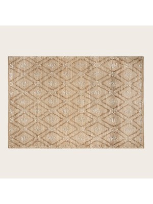 Kazan Hobi Jaıpur Bej Jüt Kilim 120X180 cm