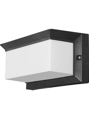 Kazan Hobi Bahçe Aydınlatması LED Işık 25CM E27 Duylu Zita Ultra Şapkalı Bahçe Duvar Aplik Su Geçirmez