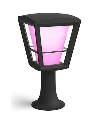 Kazan Hobi Philips Hue White And Color Ambiance Econic Akıllı LED Bahçe Lambası, Dış Mekan Için, Kısılabilir, 16 Milyon Renk