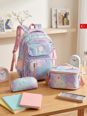 Renas Store Lüx Ilkokul Çantası Kalemlik-Beslenme-Kore No:3